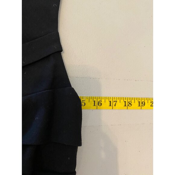 Cynthia Steffe Black One-Shoulder Bandage Dress Spandex Blend Size 4 - Picture 7 of 9